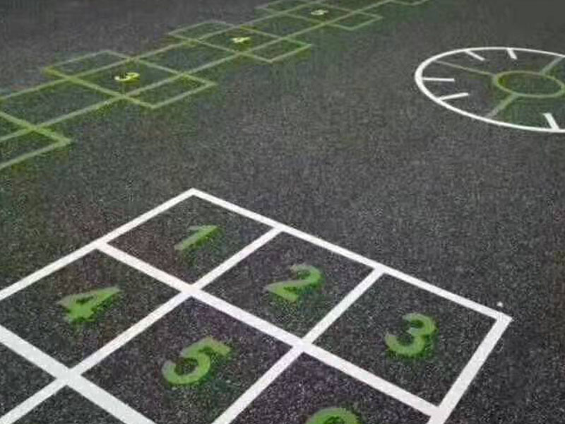 羽毛球地膠鋪設(shè)PVC運(yùn)動(dòng)塑膠地板健身房地膠板瑜伽地墊寶石紋4.5mm