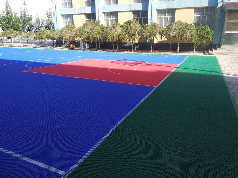 塑料懸浮式拼運(yùn)動(dòng)裝地板