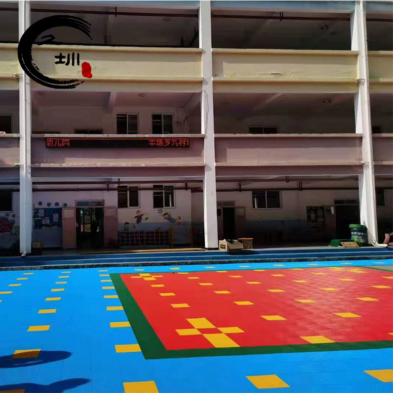 批發(fā)幼兒園室外懸浮地板 戶(hù)外防滑運(yùn)動(dòng)羽毛球籃球場(chǎng)懸浮地板